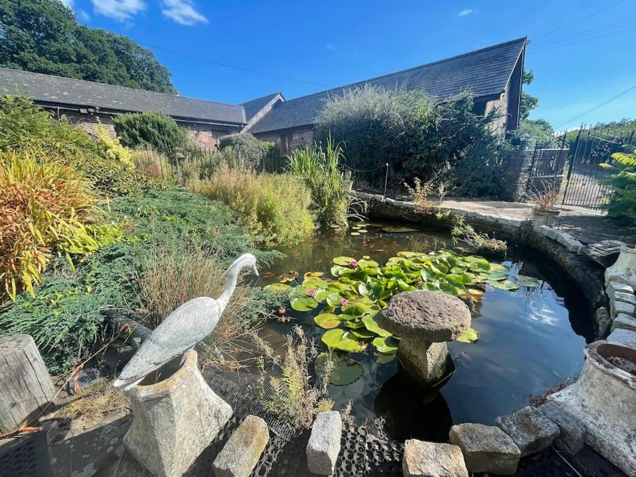 Vila Stone Built Barn In A Beautiful Rural Setting Llangwm-Isaf Exteriér fotografie